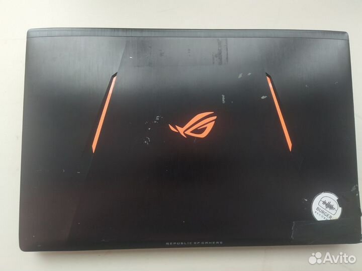 Игровой ноутбук asus Rog strix