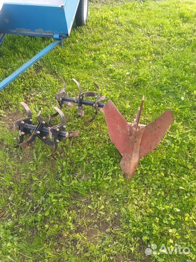 Мотоблок с прицепом