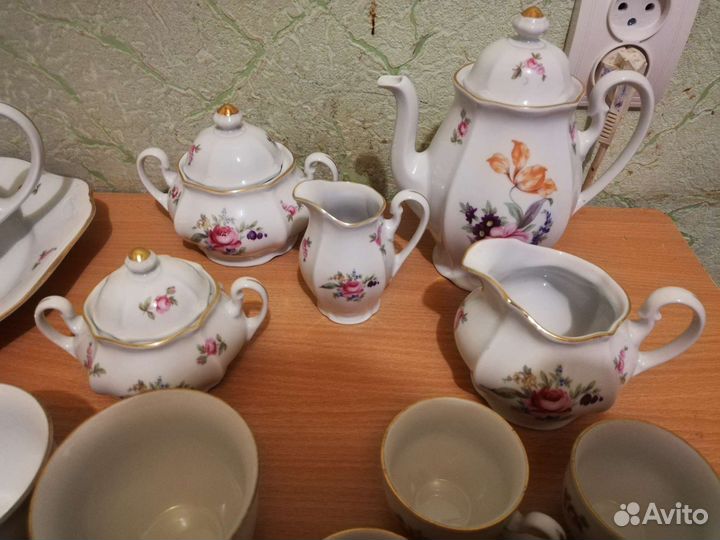 Сервиз Bohemia Чехословацкий 35 предметов