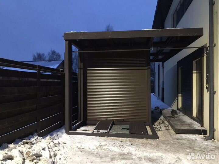 Ворота гаражные рулонные с монтажом до 2-х дней