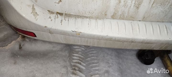 Задний бампер ларгус 1