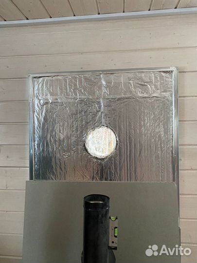 Монтаж печи Kratki Koza K9 с дымоходом Magma