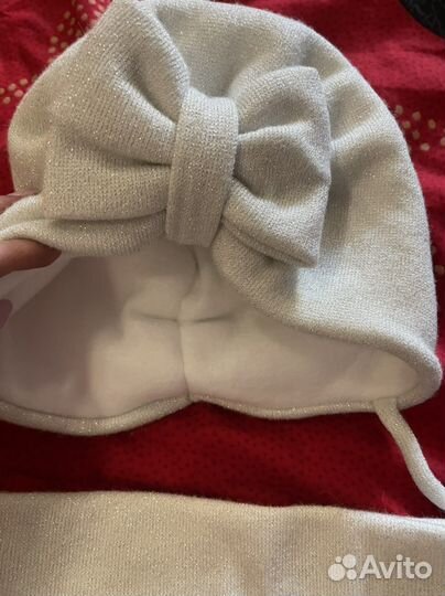 Шапочка и снуд для девочки