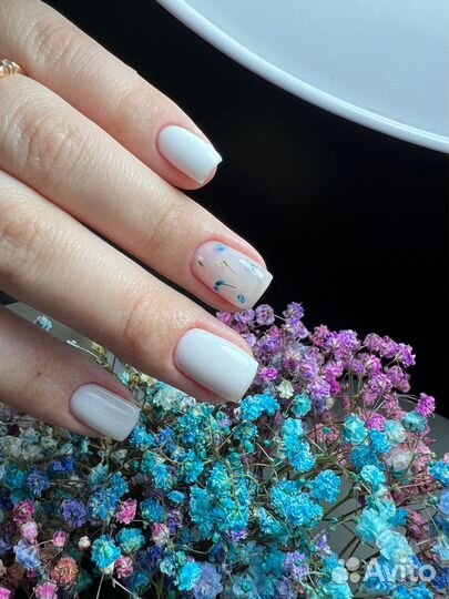 Наращивание ногтей, гель-лак