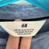 Хлопковая рубашка на мальчика H&M
