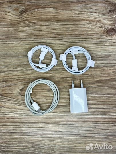 Провода на iPhone новые type-c lightning