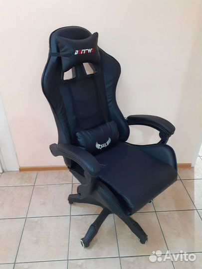 Новое геймерское, игровое кресло с массажем
