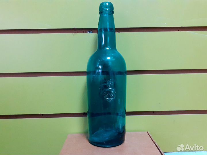 Pedro domecq jerez бутылка антикварная с гербами Х