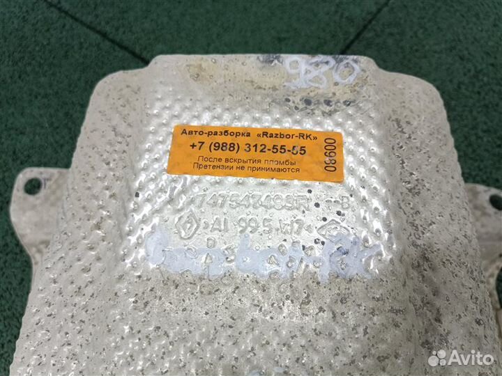 Тепловой экран Renault Fluence K4M838 2012