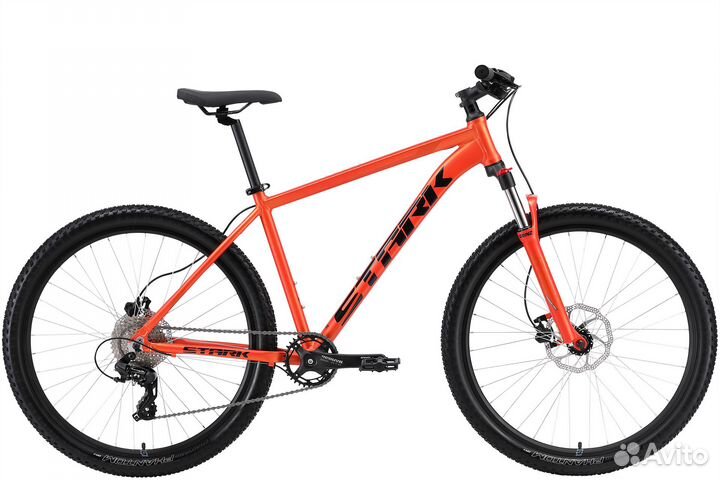 Велосипед Stark'24 Hunter 27.2 HD рыжий металлик/ч
