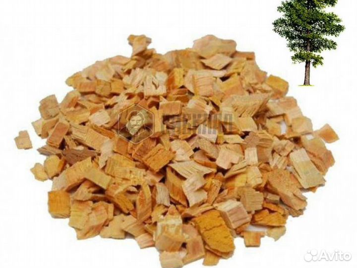 Щепа мешок 16 кг ольха (фр. 6-12мм, вл. 10-12)
