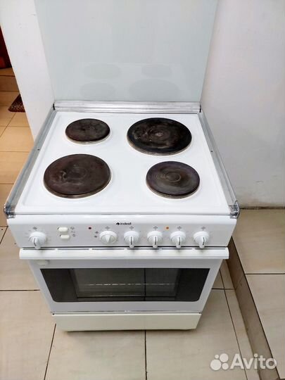 Индезит Рабочая Плита с духовкой бу электрическая