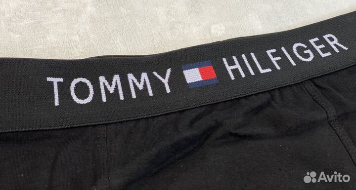 Черные Трусы Tommy Hilfiger 4 штуки