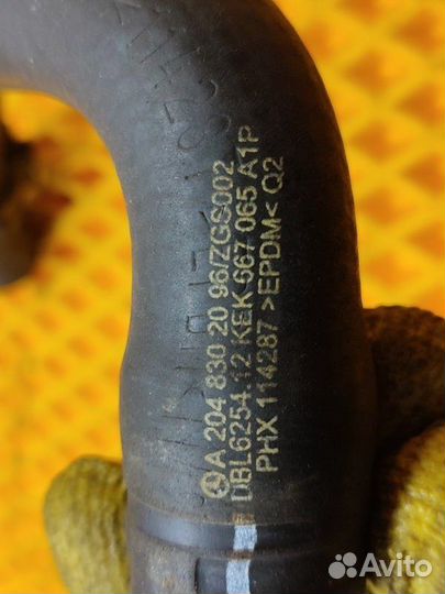 Патрубок системы охлаждения Mercedes E W212 3.0