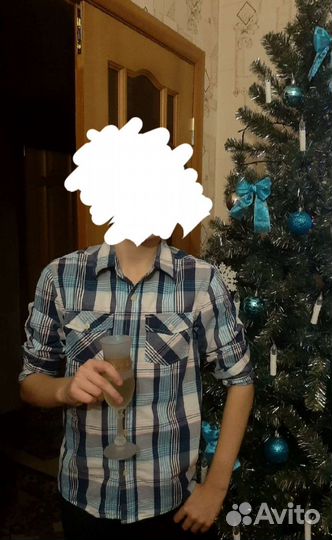 Рубашка для мальчика 12-14