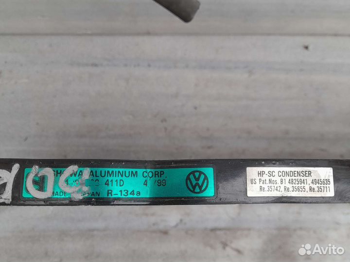 Радиатор кондиционера Volkswagen Golf 4 Bora