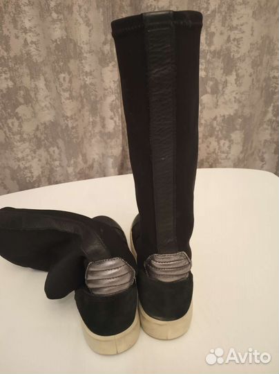 Сапоги для девочки (ecco) 34р