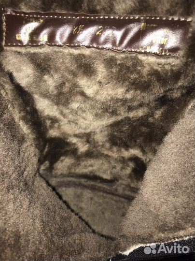 Сапоги теплые женские