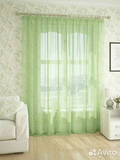 Тюль 300х260 см. новая 4 шт