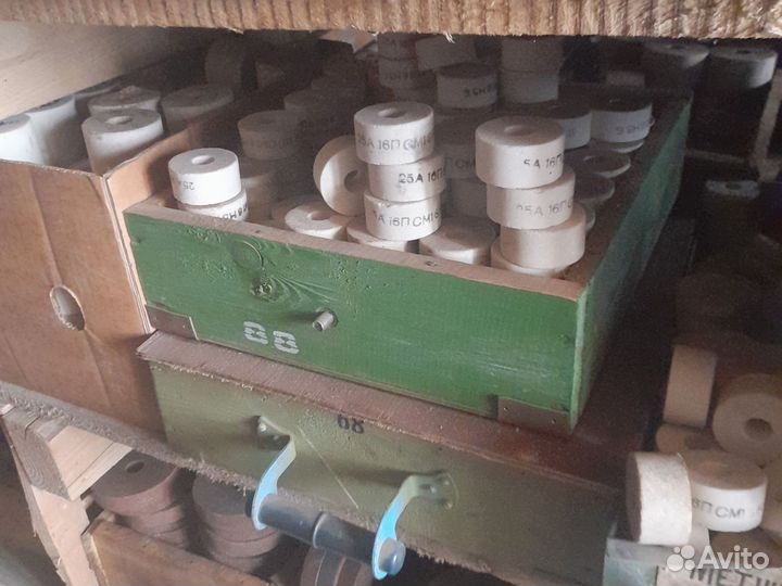 Абразивные круги с хранения в коллекцию