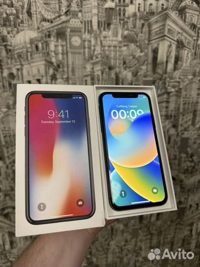 iPhone X, 256 ГБ