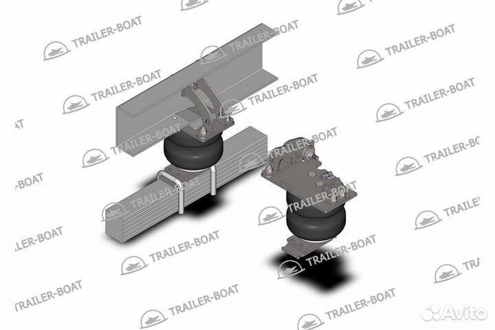Пневмоподвеска Toyota Tacoma (2015-2023), задняя ось, 56523