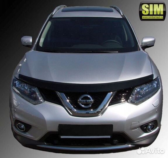 Дефлектор капота Nissan X-Trail III T32 2014-н.в