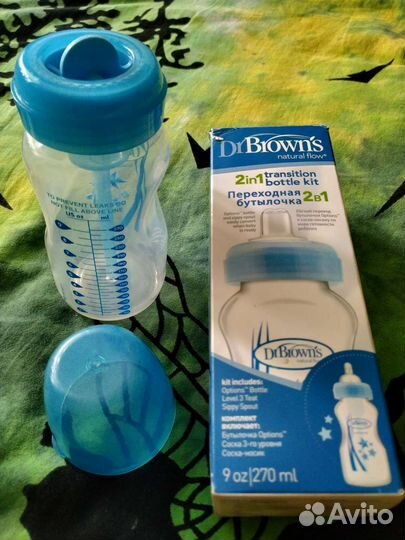 Бутылочка dr browns новая