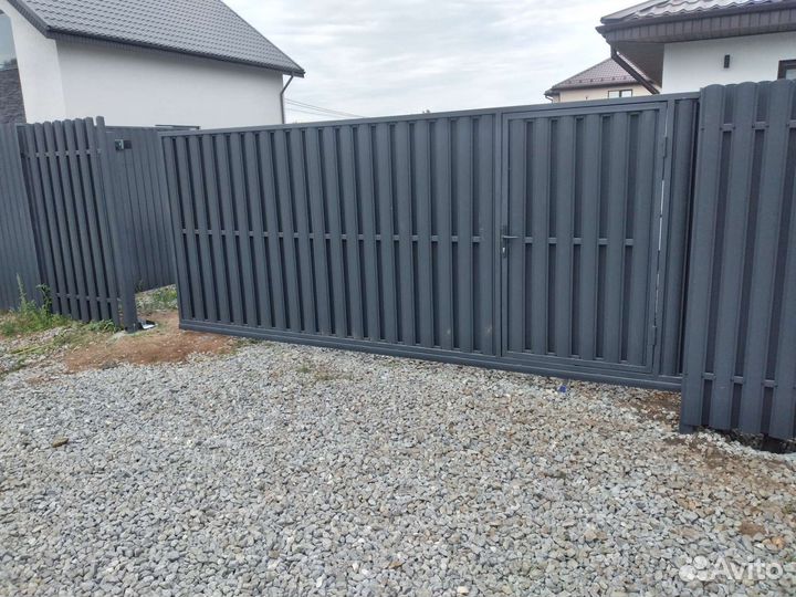 Ворота,забор,автоматика.монтаж,ремонт,изготовление