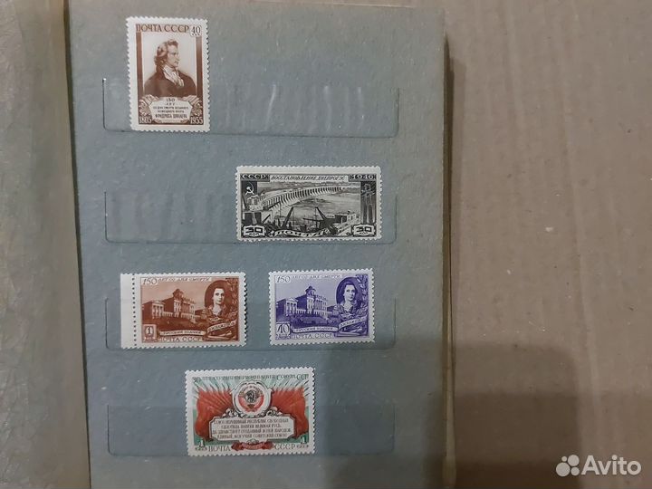 Почтовые марки ссср.чбн