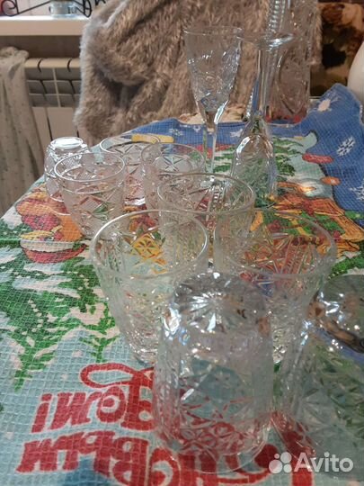 Рюмки хрустальные из СССР