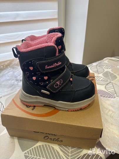 Ботинки зимние для девочки Sursil Ortho 27 размер