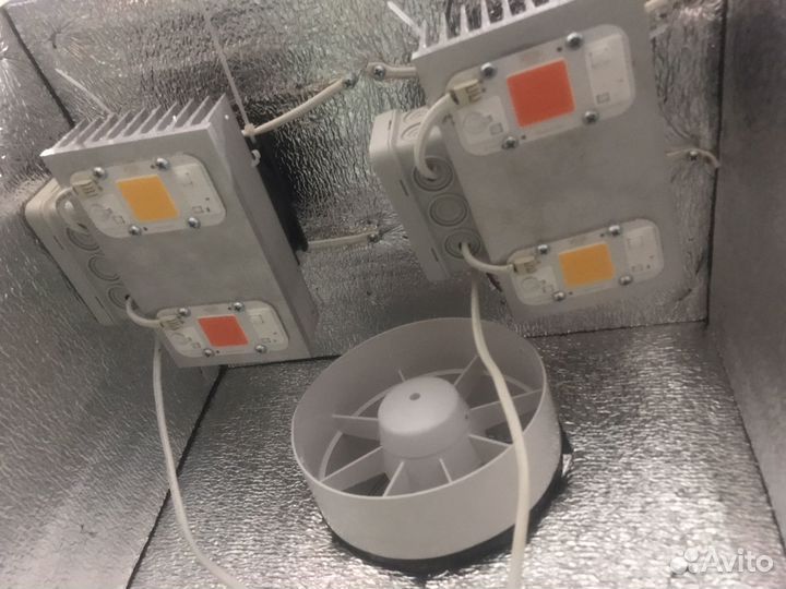 Готовый гроубокс с системой гидропоники