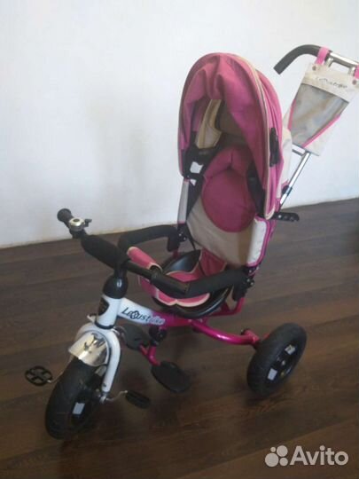 Велосипед с родительской ручкой