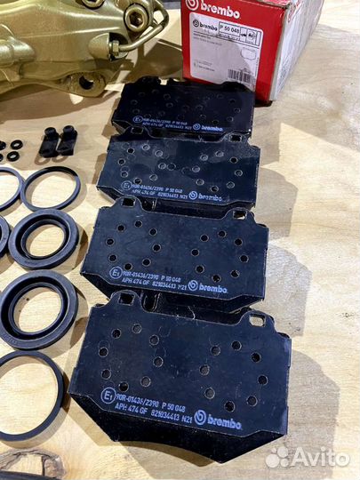 Тормоза Brembo 4pot Lancer