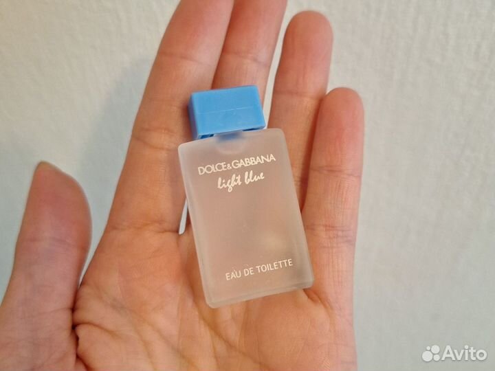 Dolce gabbana light blue lady mini 4.5 ml оригинал