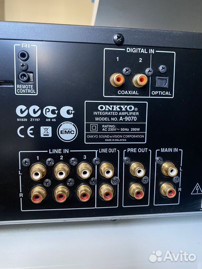 Усилитель onkyo Integrated Amplifier A-9070