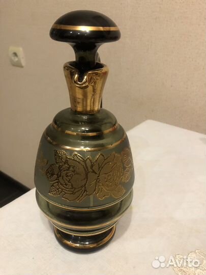 Графин с рюмками богемия