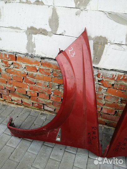 Крыло переднее Левое Правое Рено Меган 2 купэ