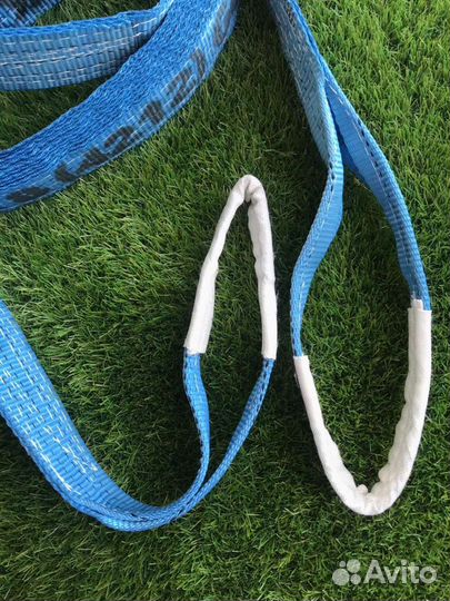 Трос буксировочный 9 тонн, 6 метров, 50мм, петля-п