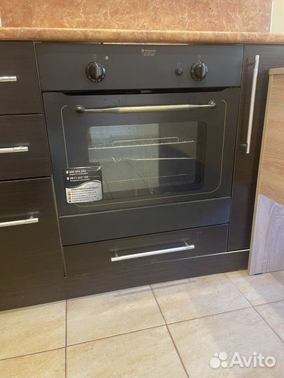 Газовый встраиваемый духовой шкаф hotpoint ariston