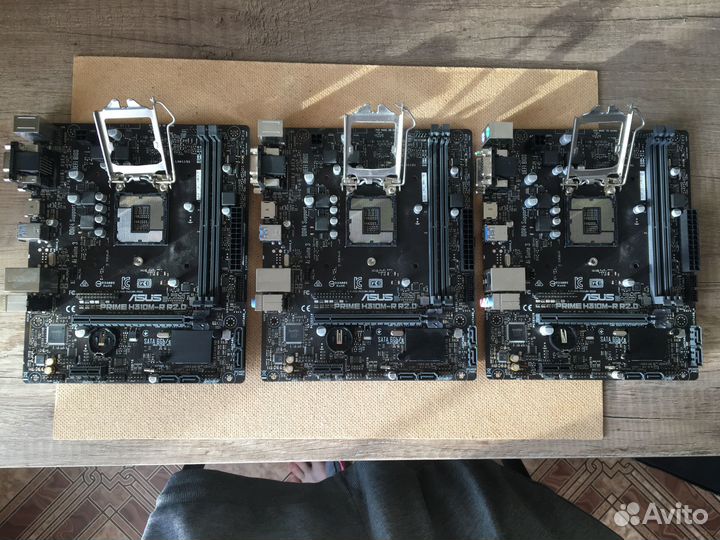 Материнские платы Asus H310M-R R2.0 (3шт) в ремонт