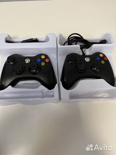 Геймпад xbox 360 беспроводной/проводной (арт101)