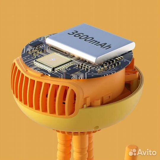 Портативный вентилятор с аккумулятором