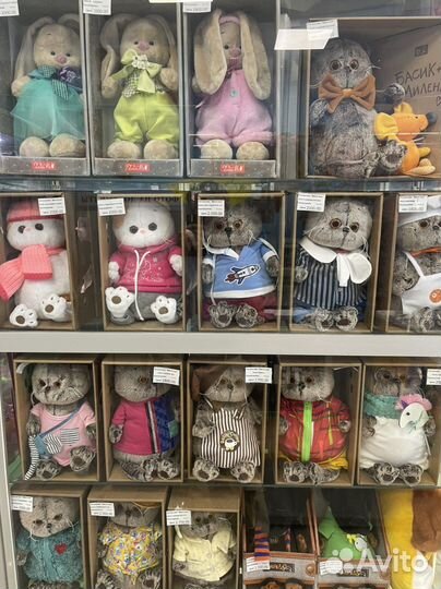 Кот Басик мягкая игрушка