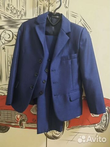 Школьный костюм для мальчика 122