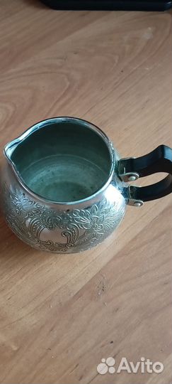 Мельхиоровый чайничек СССР