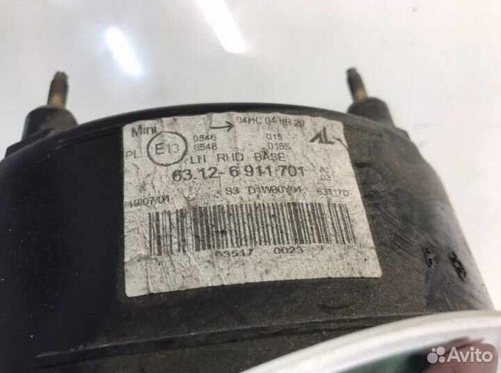 Фара 04HC04HR20 Mini Cooper (2001-2018)