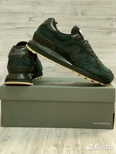 Кроссовки New Balance 574 Stone Island люкс