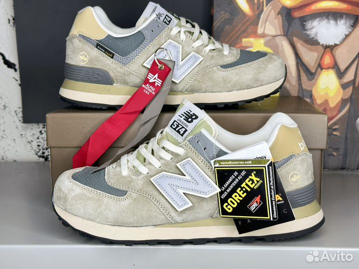 Alpha industries x New Balance 574 Оригинал